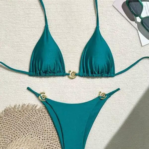 Nouvel ensemble de bikinis 2026 – Maillots de bain sexy pour femmes – Tenues de plage brésiliennes – Biquini d'été