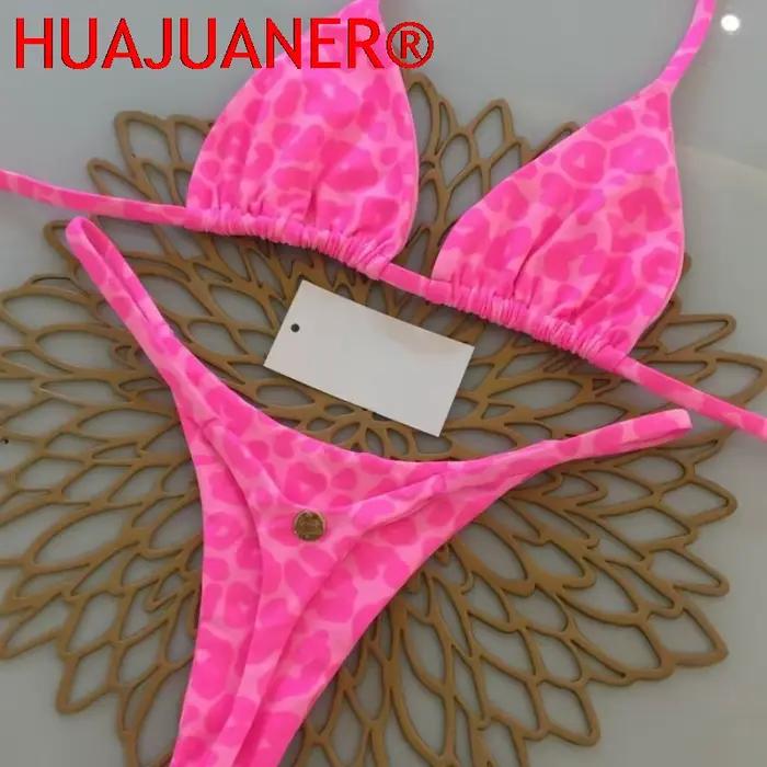 Nouvel ensemble bikini sexy pour femme 2026 – Maillot de bain brésilien string pour vacances à la plage