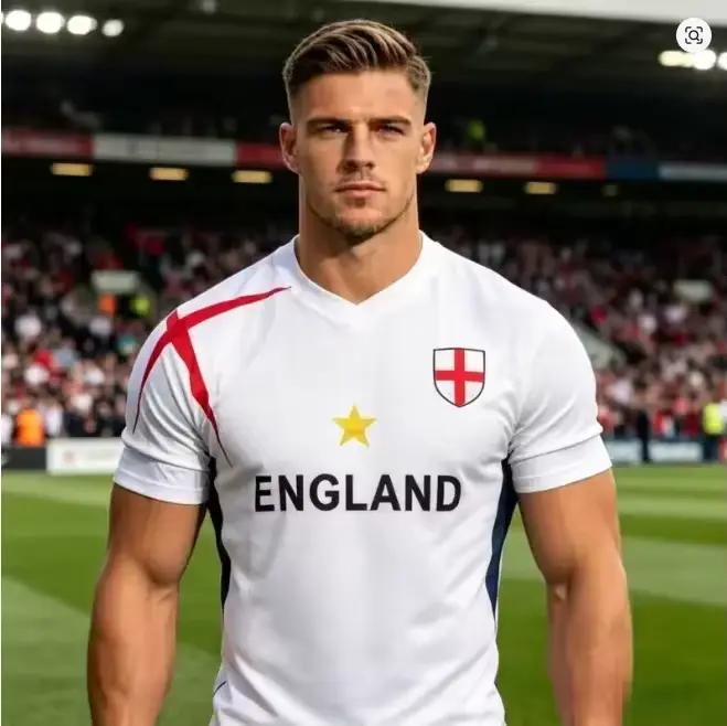 Maillot de football New England 2026 pour fans, respirant, décontracté, imprimé 3D, unisexe, idéal pour l'été