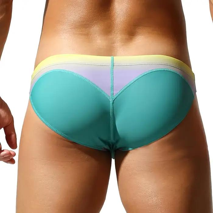 Maillot de bain triangle taille basse pour homme SEOBEAN