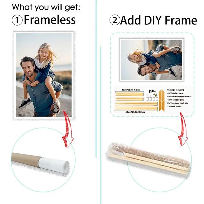 1 poster sur toile personnalisé de grande taille avec cadre DIY ou uniquement toile pour la décoration de la chambre/décoration de chambre à coucher/décoration de Pâques/décoration de salon.