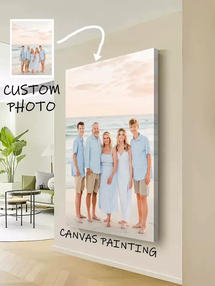 1 poster sur toile personnalisé de grande taille avec cadre DIY ou uniquement toile pour la décoration de la chambre/décoration de chambre à coucher/décoration de Pâques/décoration de salon.