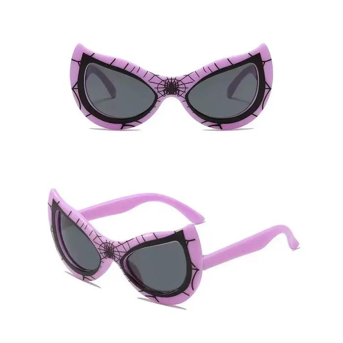 Lunettes de soleil de dessin animé pour enfants, lunettes de soleil d'extérieur pour enfants, tendance estivale, anti-ZE, UV400