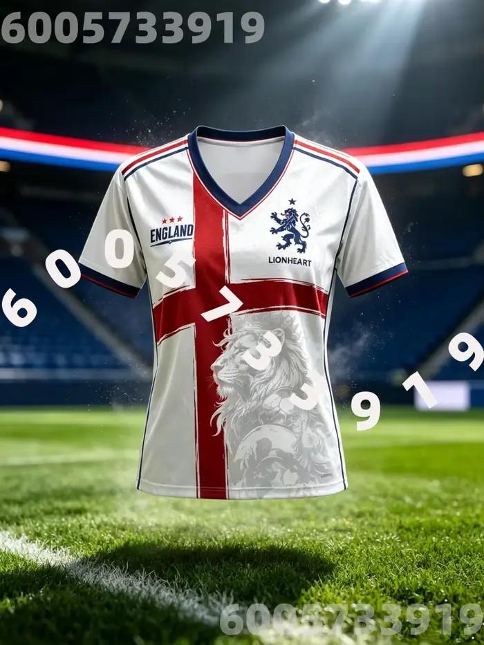 Maillot de football imprimé en 3D Nouvelle-Angleterre 2026, T-shirt assorti pour la famille, idéal pour le quotidien et l'entraînement, sweat-shirt à séchage rapide