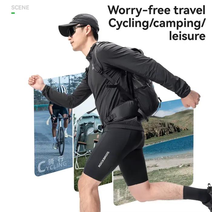ROCKBROS veste de cyclisme vêtements coupe-vent légers coupe-vent de vélo à manches longues veste respirante réfléchissante taille européenne