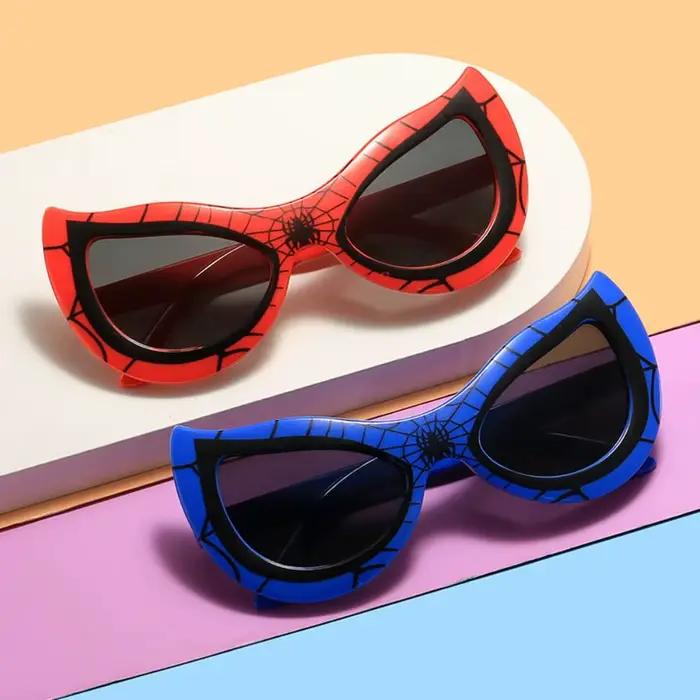 Lunettes de soleil de dessin animé pour enfants, lunettes de soleil d'extérieur pour enfants, tendance estivale, anti-ZE, UV400