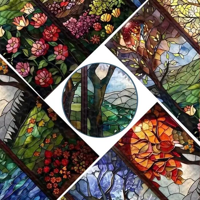 Un puzzle de haute qualité de 500/1000 pièces, parfait pour les adultes, est un jeu familial amusant qui aide à soulager le stress et est idéal pour les anniversaires.