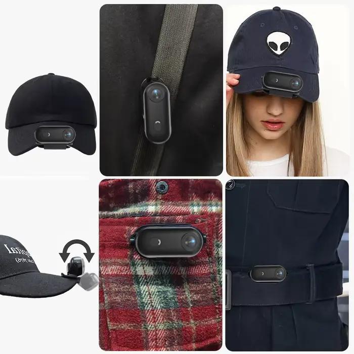 Kit d'accessoires pour caméra d'action H88, accessoire, boucle à dégagement rapide, supports de trépied, autocollant, casque de conduite de cyclisme, étanche