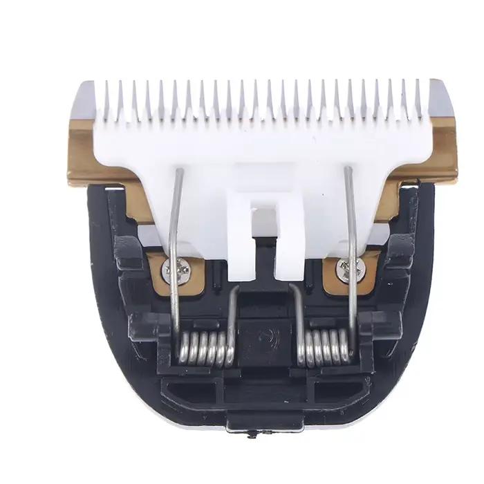 Tête de tondeuse pour toilettage des cheveux, 1 pièce, lame de coupe, rasoir, accessoires universels, remplacement Original en céramique et titane