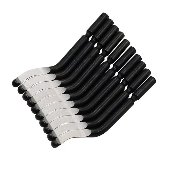 Couteau de coupe à main en alliage d'aluminium, grattoir d'ébavurage, retrait de chanfrein, plastique, bord des déchets, poignée d'outil avec lame, NB1100