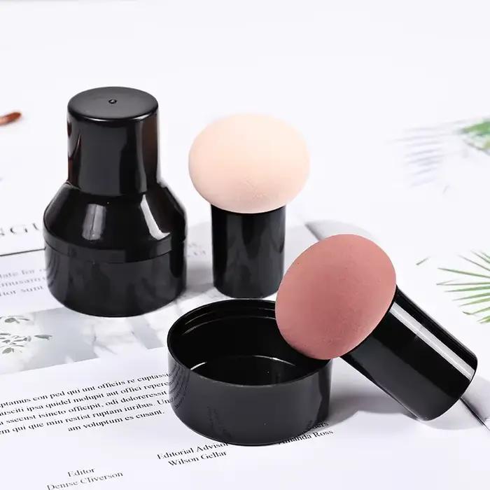 Éponge de maquillage pour fond de teint, tête de chambre plus lente, éponge lisse, multifonction, sèche et humide, outil de beauté