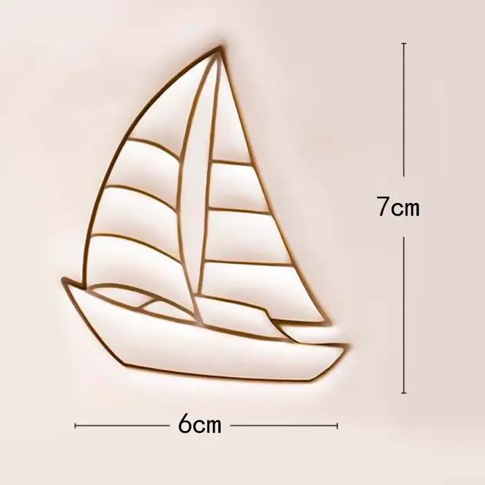 Emporte-pièces en forme de bateau à voile sous-marin à vapeur, motif de bateau, moule à biscuits Fondant, gaufreur, outils de décoration de gâteaux