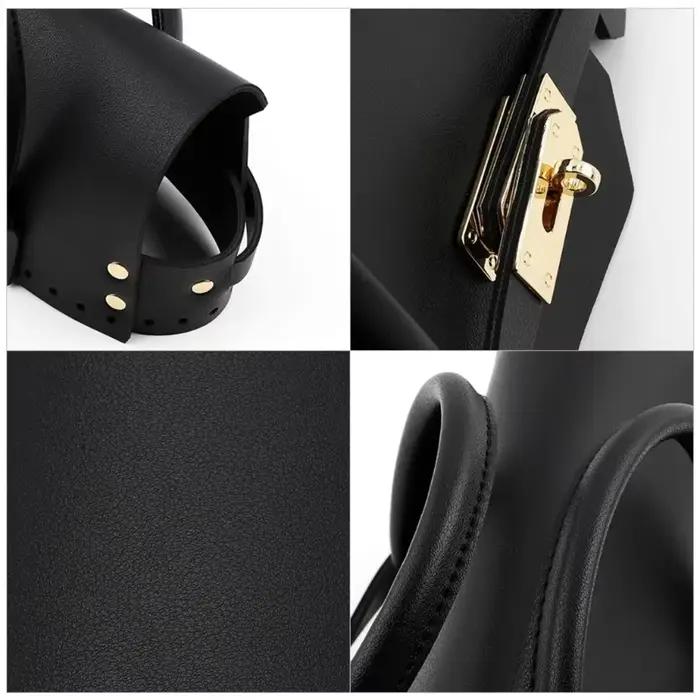 d'accessoires à tricoter artisanaux, créer des sacs uniques faits à main, tricoté en cuir PU, accessoire