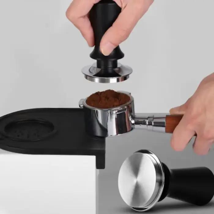 Tampers à café expresso 51mm 53mm 58mm avec ressort calibré en acier inoxydable pour barista