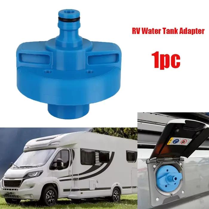 Adaptateur de réservoir d'eau pour camping-car, 1 pièce, adaptateur de remplissage de réservoir de caravane, adaptateur de remplissage de réservoir de camping-car pour remorques RV, accessoires de piè