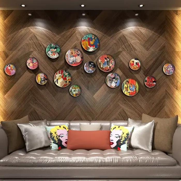Henry Matisse – plaque murale suspendue pour peinture à l'huile, décoration de la maison, ornement, plat de haute qualité, Art décoratif, pour la maison, le Bar ou la chambre
