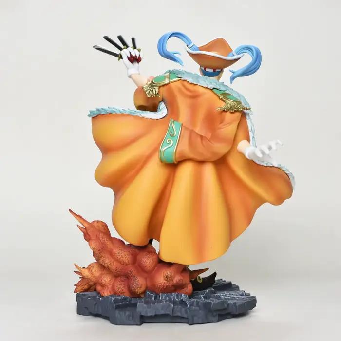 Figurine Buggy de l'anime ONE PIECE, figurine d'action Buggy, ornement de bureau, statue, modèle de collection, jouet cadeau