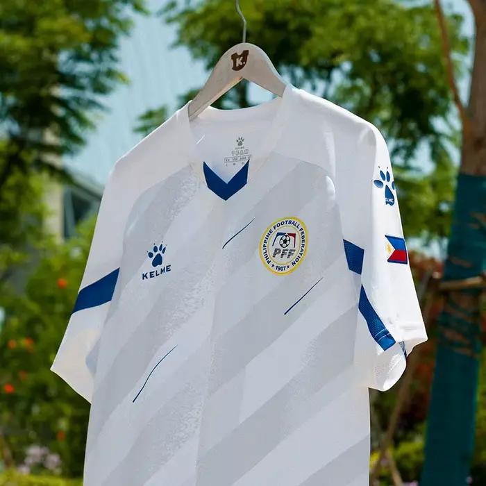 KELcloser-Maillot de l'équipe nationale des Philippines, The Azkals Year Replicas, Logo et sensation inclus