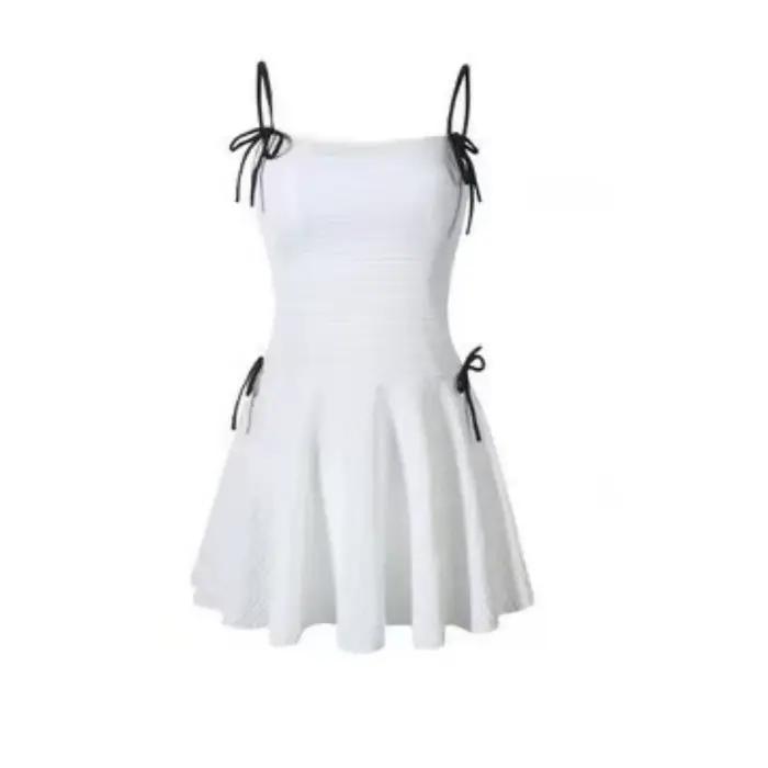 Maillot de bain une pièce élégant de style français pour femme