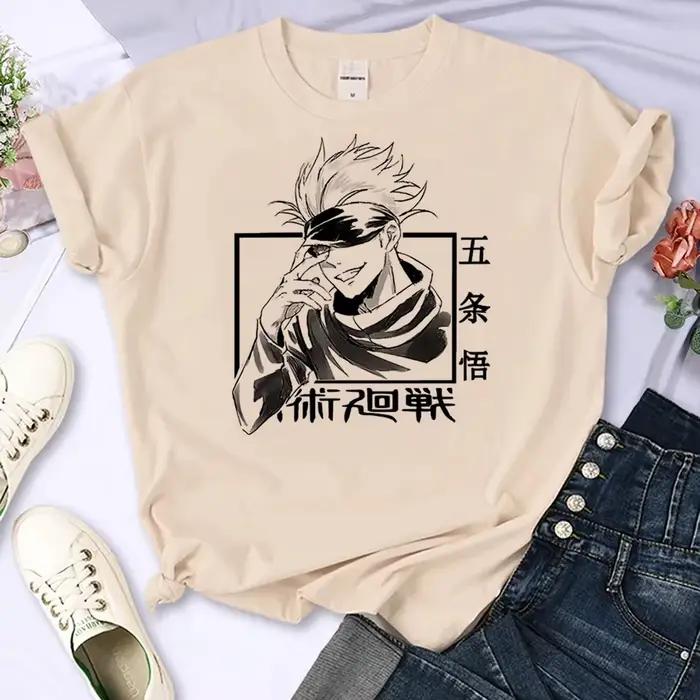 T-shirt femme anime t-shirt fille vêtements streetwear japonais