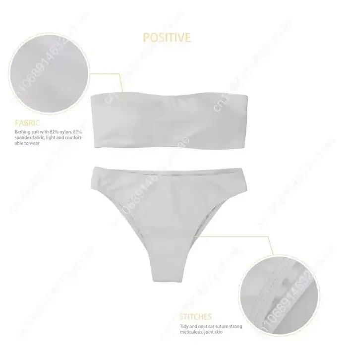 Maillot de bain grande taille pour femme, motif drapeau de la Jamaïque 2025, ensemble bikini sexy deux pièces, maillot de bain push-up bandeau