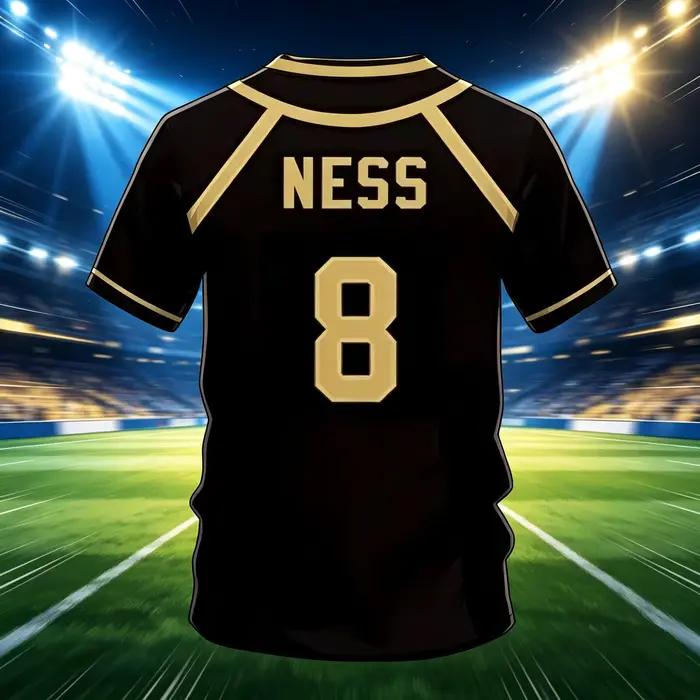Maillot de Futsal Anime Vl Réplique Blue Lock Anime Bastard Munich Été Homme et Femme T-shirt 3D Décontracté Sportif Haut