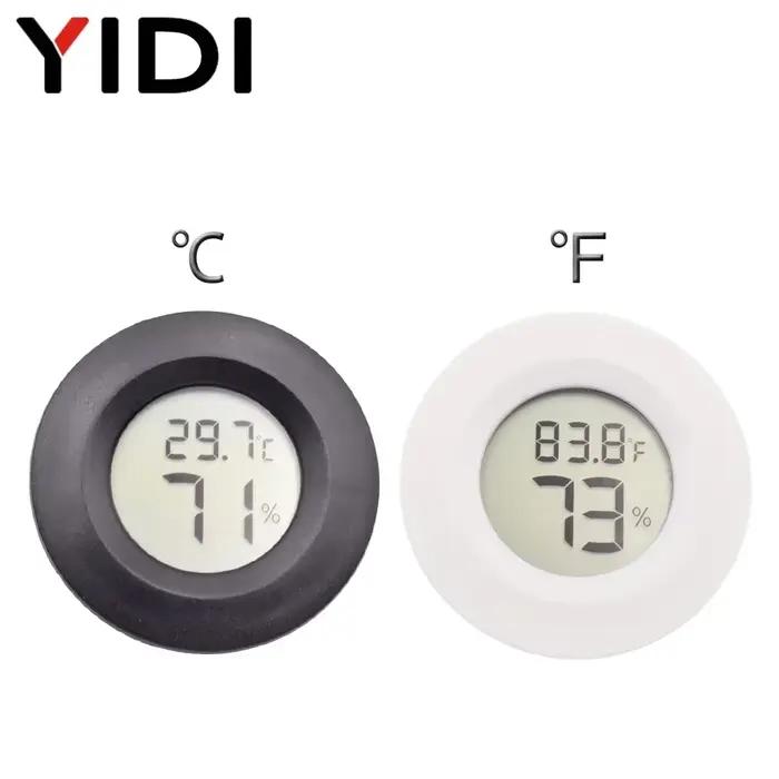 Mini capteur de température numérique LCD, jauge d'humidité, testeur, détecteur, mesure domestique, thermomètre, hygromètre, intérieur et extérieur