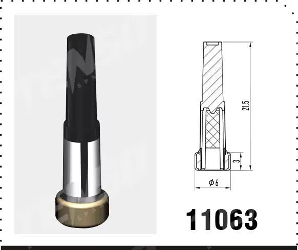 Kit de réparation d'injecteur de carburant, pièces automobiles de haute qualité, 100 pièces, Micro filtre en métal 11063 6x21.5MM pour Toyota 1.5 2.0L