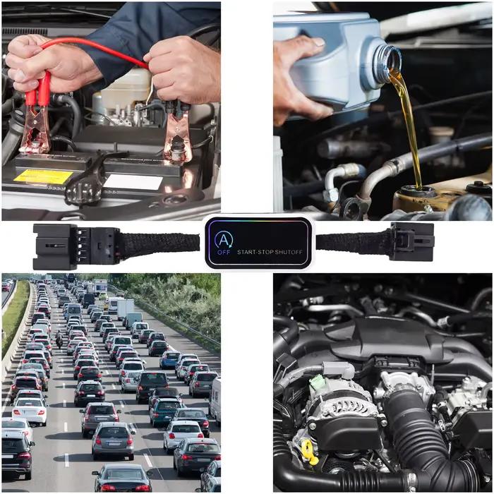 Démarreur d'arrêt de démarrage automatique pour Toyota RAV4 2020 – 2024, système de démarrage et de moteur, dispositif d'arrêt, capteur de commande, prise d'arrêt