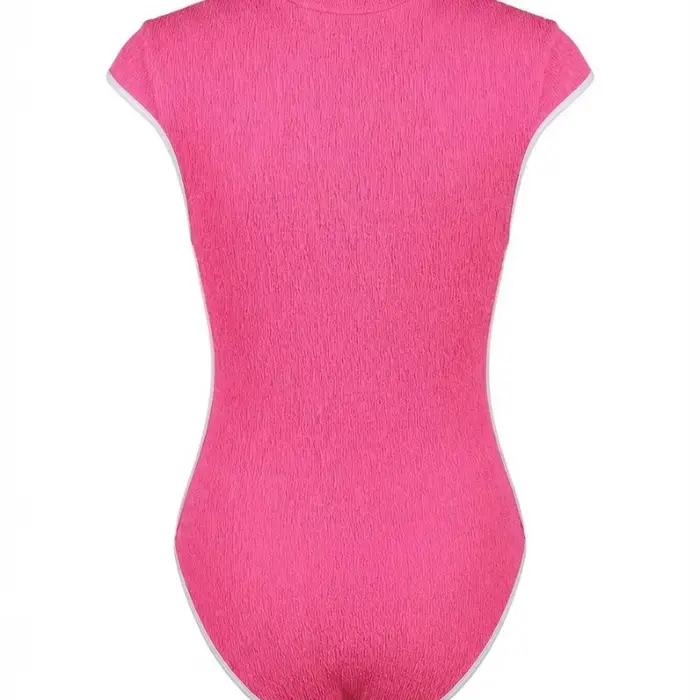 Maillot de bain une pièce sexy à fermeture éclair pour femme