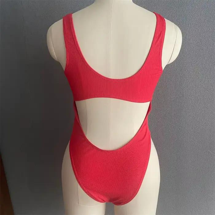Maillot de bain une pièce rétro extrem pour femme