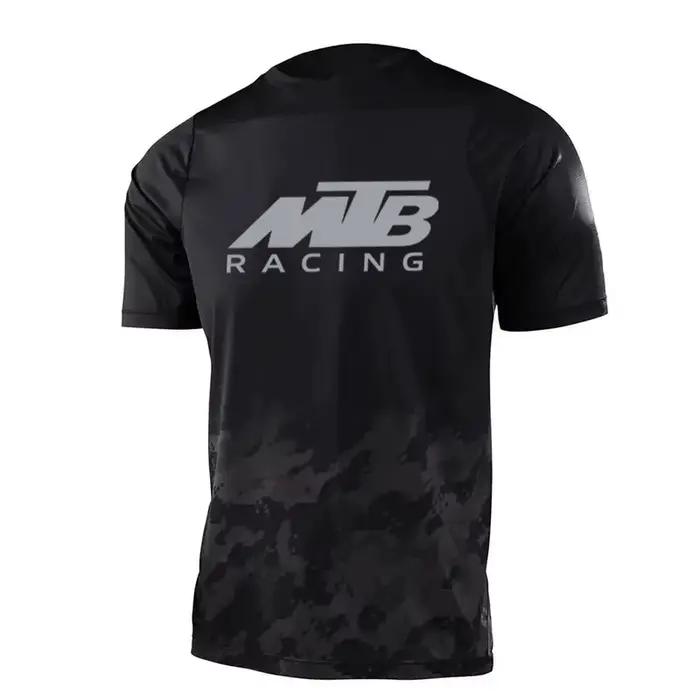 Chemise de motocross été VTT maillot de descente tout-terrain Fietsraces T-Shirt Enduro Moto DH Moto vtt descente BMX