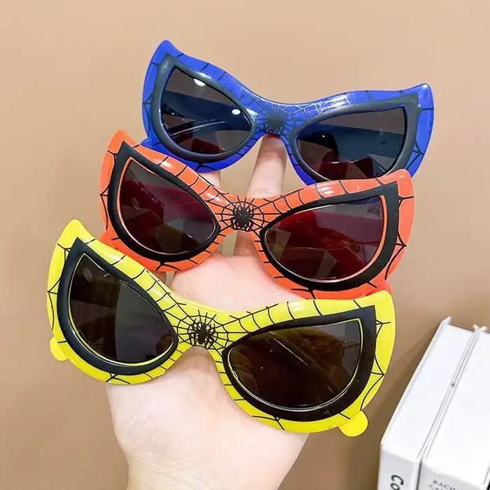 Lunettes de soleil de dessin animé pour enfants, lunettes de soleil d'extérieur pour enfants, tendance estivale, anti-ZE, UV400