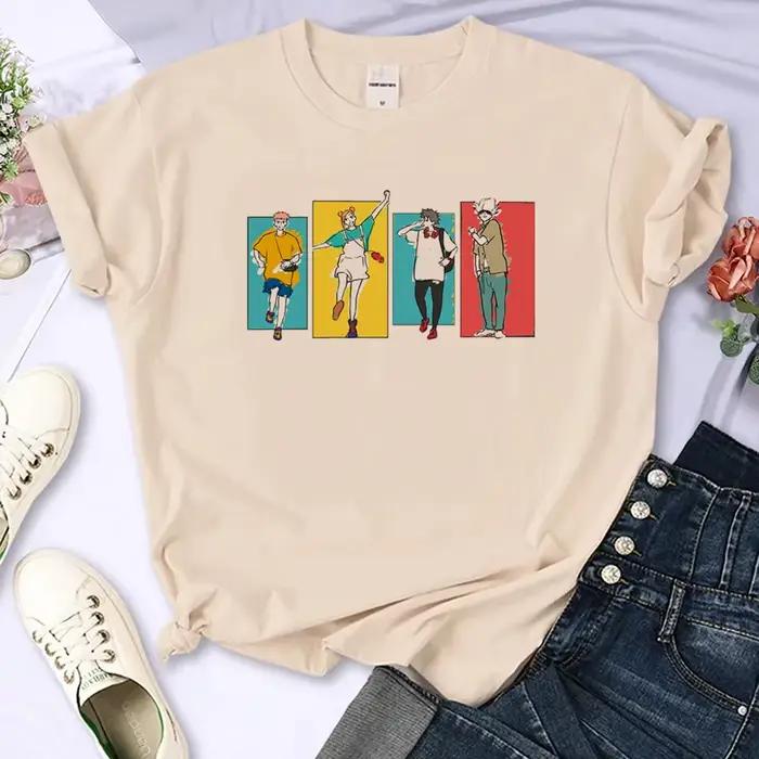 T-shirt femme anime t-shirt fille vêtements streetwear japonais