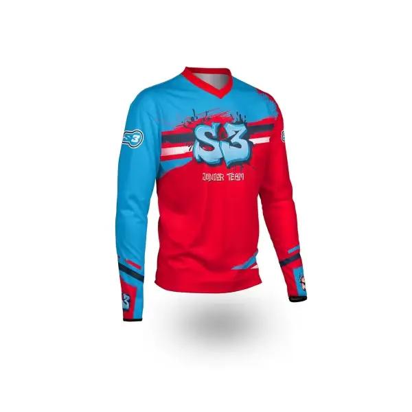 2025 S3 équipe Bmx moto enduro maillot de motocross vtt MX maillot de cyclisme vélo DH maillot vélo sport chemise descente maillot