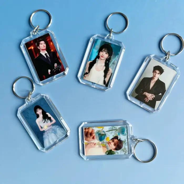 Porte-clés pendentif en acrylique Zhang Linghe Tian Xiwei, accessoire de collection pour fans, idéal pour sacs à dos d'étudiants et décoration