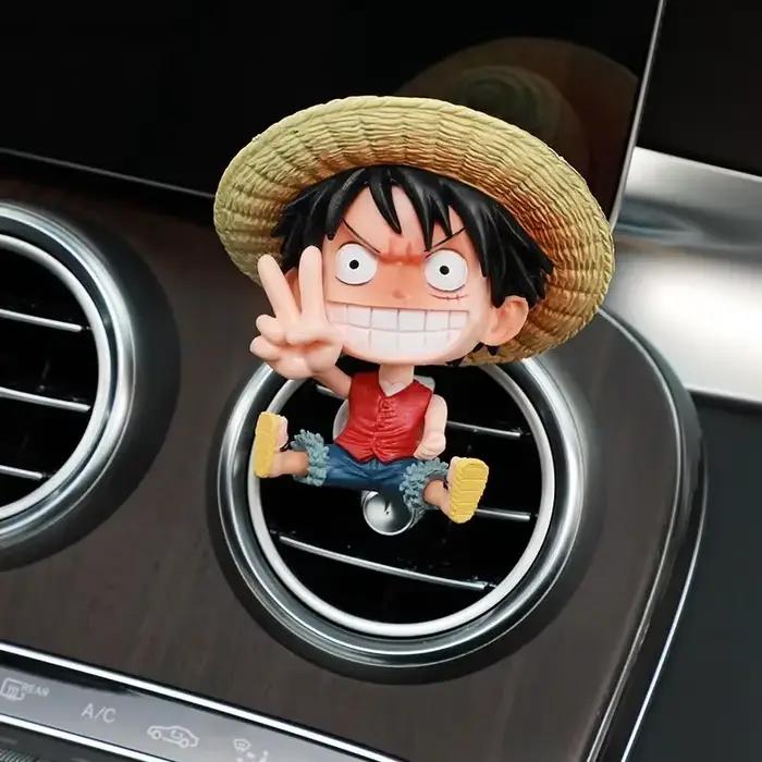 Ornements Décoratifs Personnalisés, Série Luffy, Mignon, Animation Créative, Bouche d'Aération de Voiture, Purification de l'Air, Aromathérapie