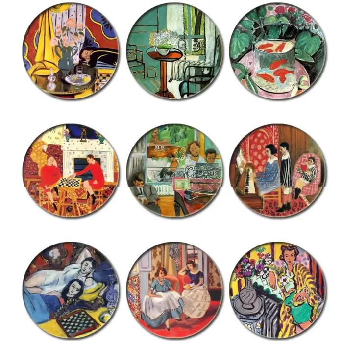 Henry Matisse – plaque murale suspendue pour peinture à l'huile, décoration de la maison, ornement, plat de haute qualité, Art décoratif, pour la maison, le Bar ou la chambre