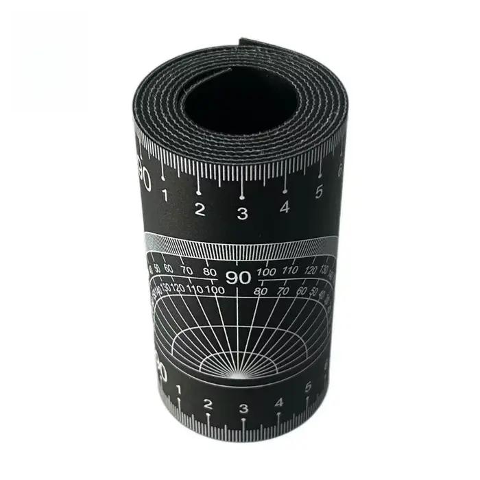 Ruban à mesurer pour diamètre de tuyau en PVC, échelle finement imprimée et large plage de mesure, outil de mesure de tuyaux pour travaux de plomberie DIY, 1 pièce