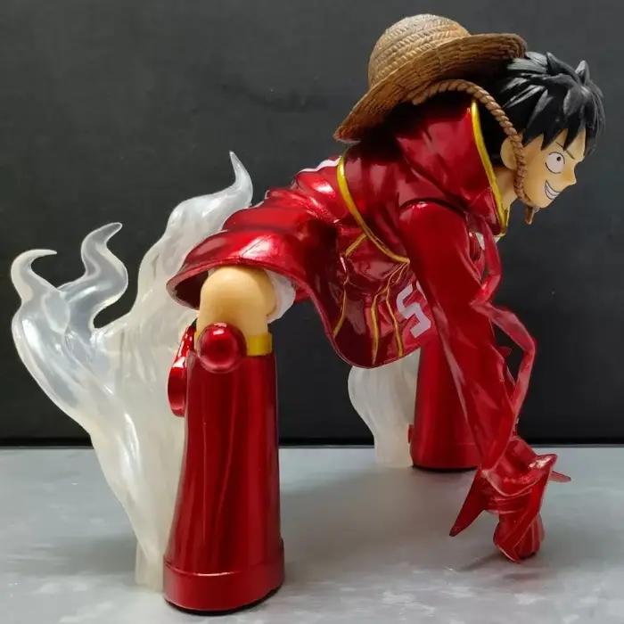 Figurine d'action One Piece Egg Head Island Earth Beating Road, série anime, modèle PVC, jouet, cadeau d'anniversaire pour enfants