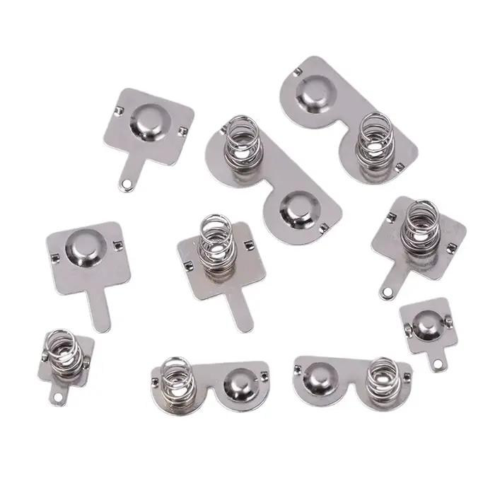 Kit d'accessoires de bricolage, boîte de piles AA/AAA, feuilles négatives positives, connecteurs à ressort pour jouets télécommandés, lot de 20