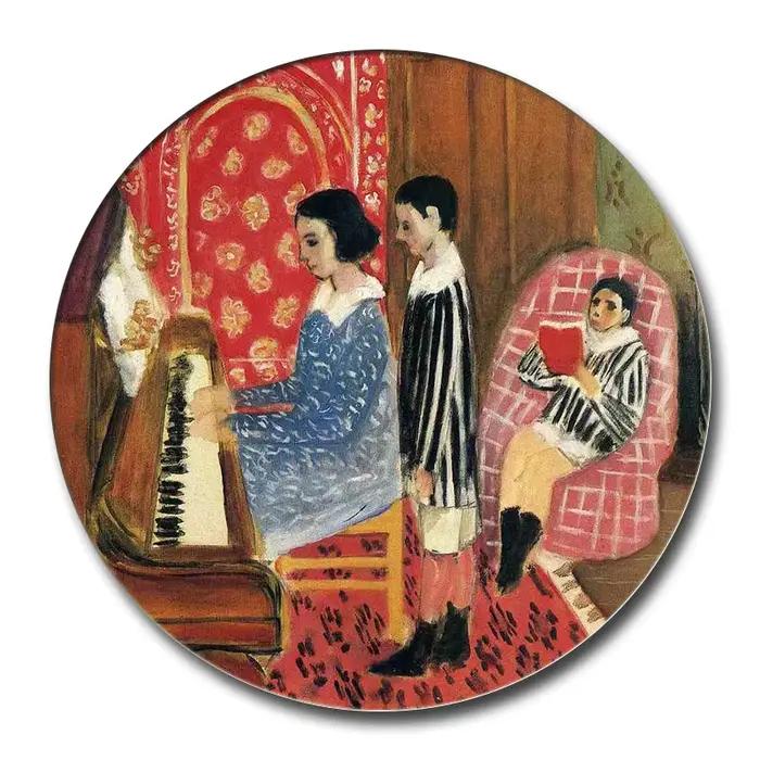 Henry Matisse – plaque murale suspendue pour peinture à l'huile, décoration de la maison, ornement, plat de haute qualité, Art décoratif, pour la maison, le Bar ou la chambre