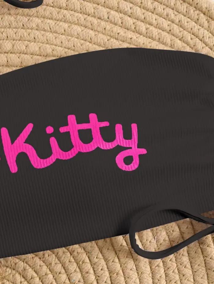 Maillot de bain deux pièces imprimé Hello Kitty