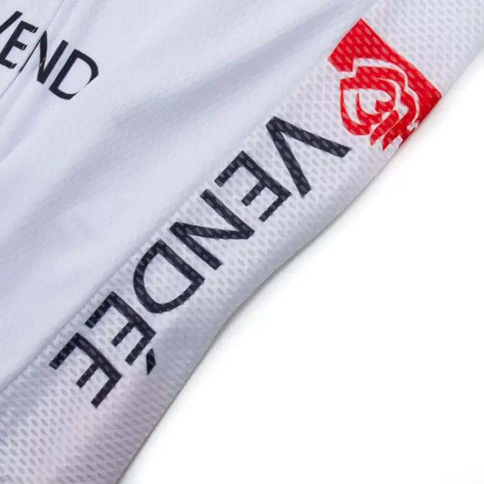 Nouveau maillot de cyclisme des états-unis blanc équipe totale maillot de vélo ensemble short et haut hommes femmes séchage rapide Ropa Ciclismo Pro vélo T-Shirt vêtements