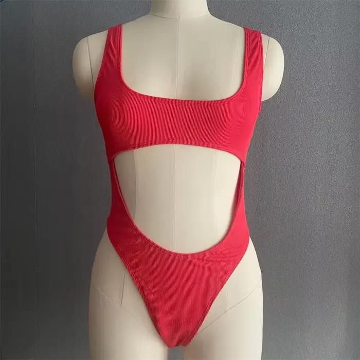 Maillot de bain une pièce rétro extrem pour femme