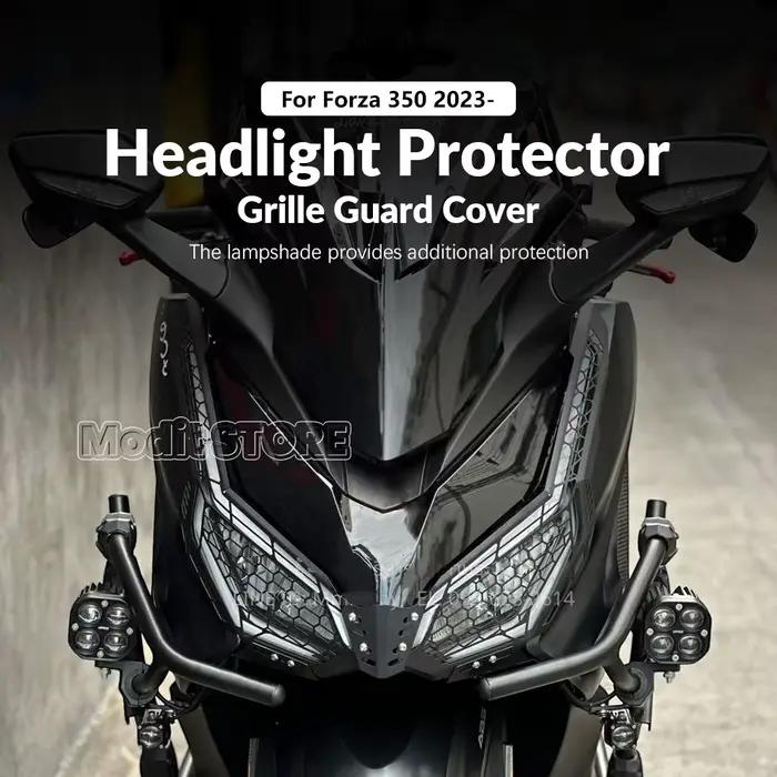 Couvercle de protection de phare de moto, accessoires de moto, grille, nouveau pour Honda Forza 350 Forza350 FORZA125 NSS350 2023 2024 2025