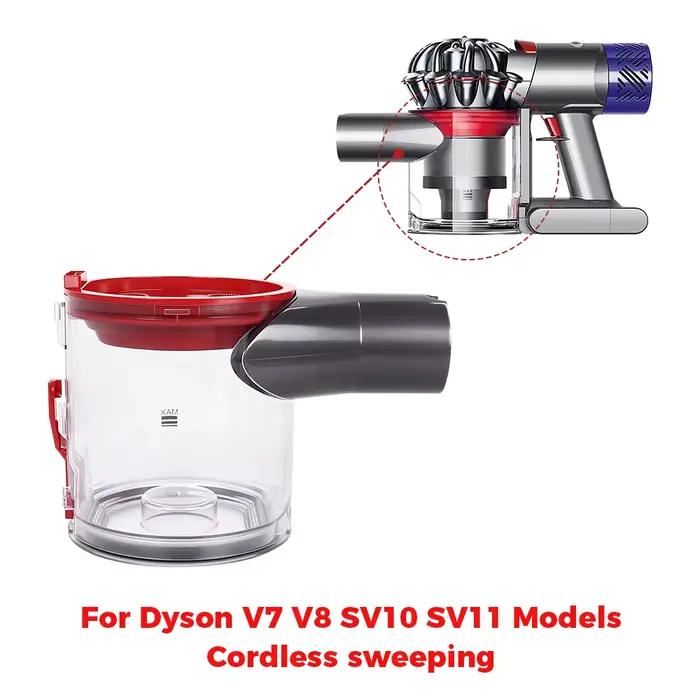Seau à poussière pour aspirateur à main sans fil, poubelle pour Dyson V7 V8 SV10 SV11, pièces de rechange, accessoires de remplacement