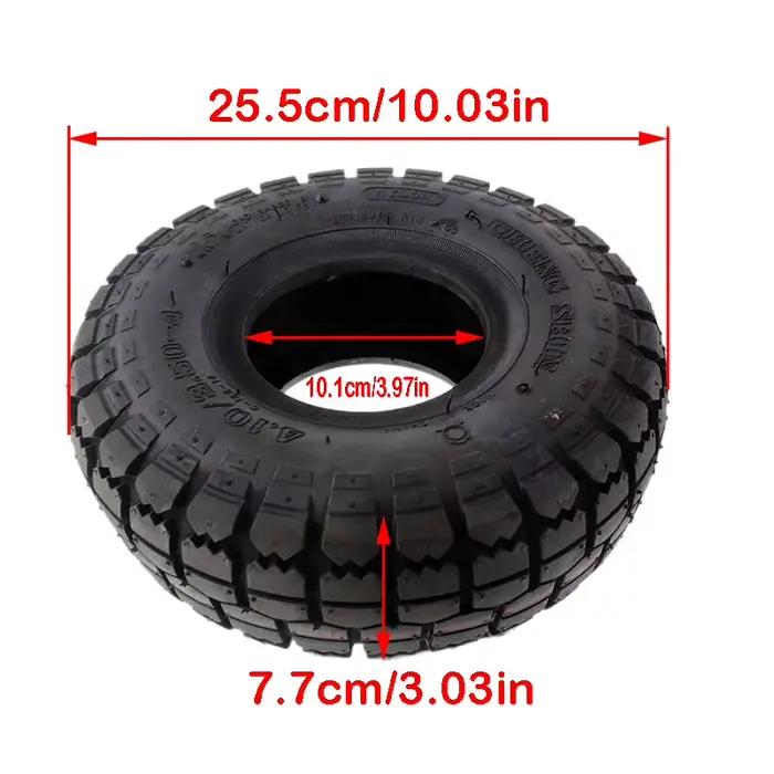 Pneus 4.10/3.50-4, pneus et chambres à air 4.10-4 3.50-4 pour tricycle électrique, chariot, trottinette électrique, pièces de pneus pour chariots d'entrepôt