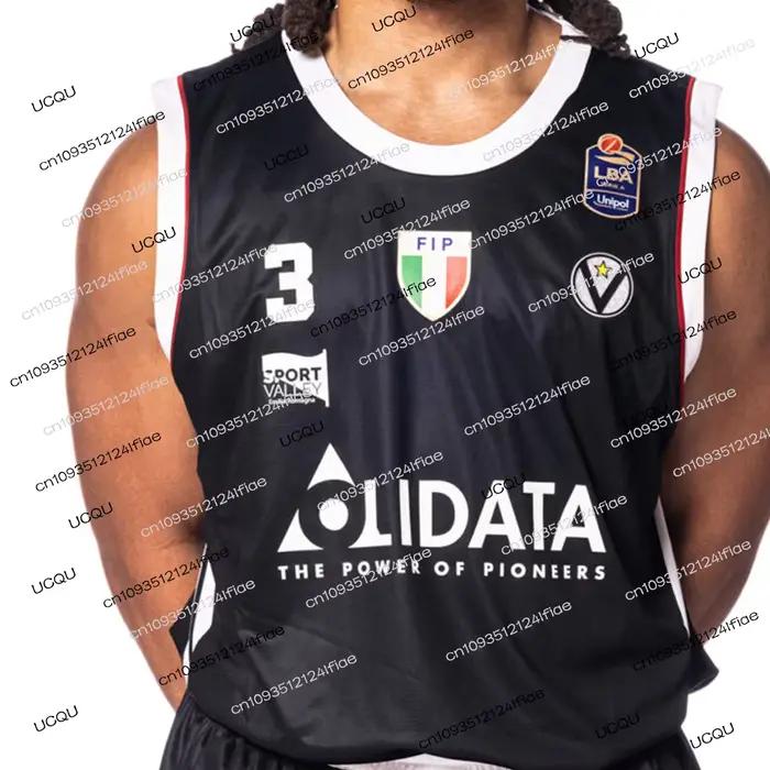 25/26 nouveau maillot de basket-ball Bologna Virtus gilet de sport de basket-ball pour hommes italiens Kit de joueur spécial maillot de jeu de basket-ball
