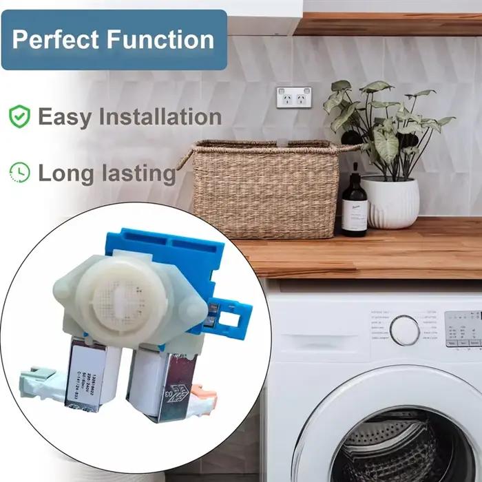 Remplacement d'électrovanne de lave-linge A02V-132518622 pour Machine à laver Electrolux, ensemble d'électrovanne d'entrée d'eau
